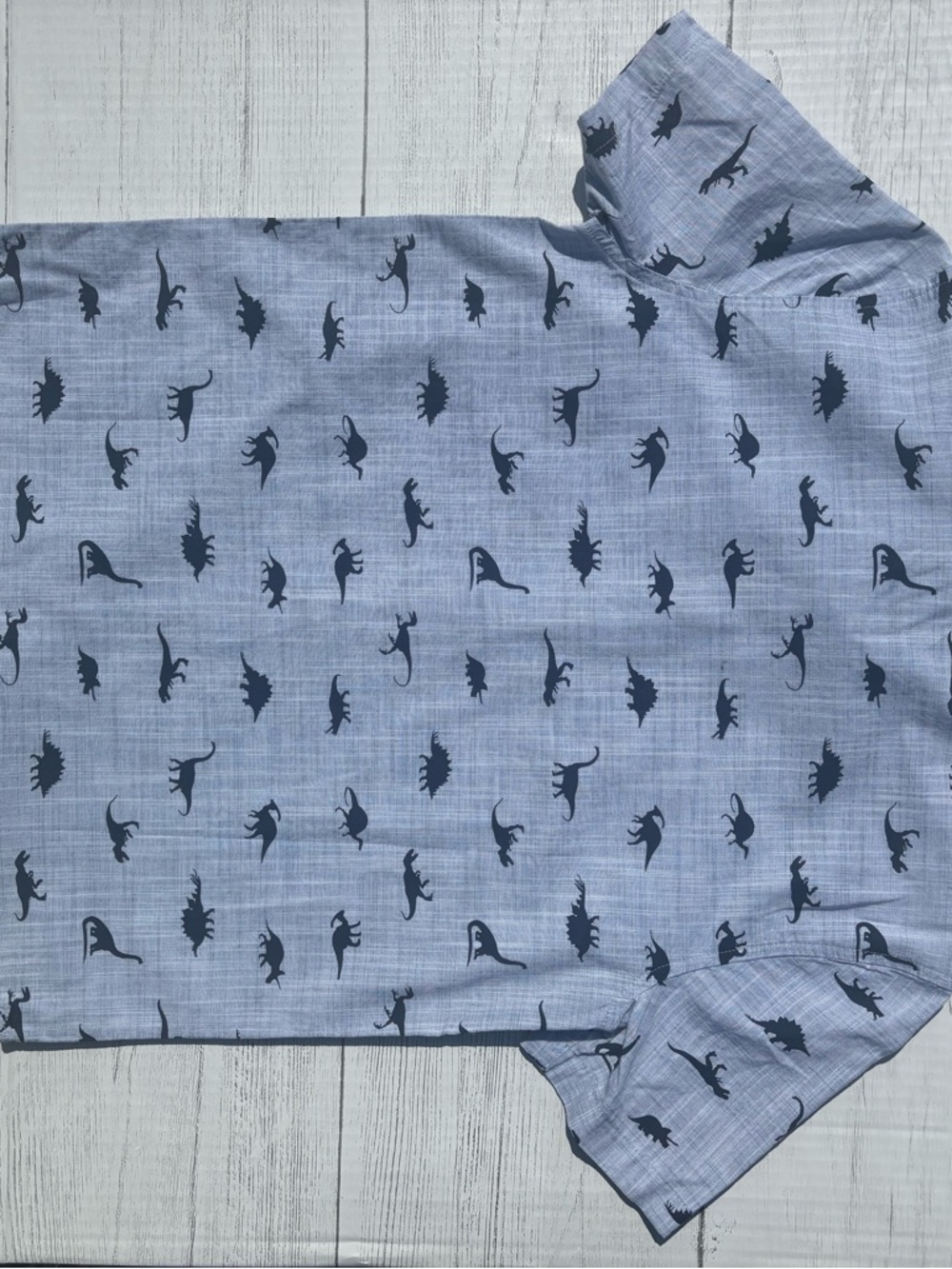 Jumping Beans NWT Boys Dinosaur Shirt Size 8 Blue Dino Print Tee - Picture 7 of 10